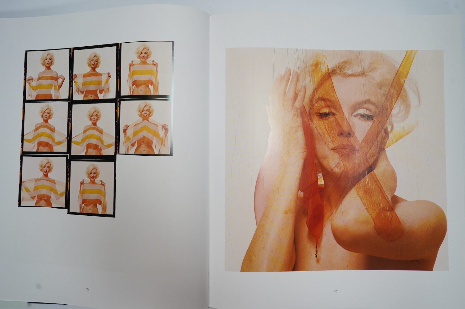 Stern, Bert - Marilyn Monroe: the complete last sitting ... text by Bert Stern in collaboration with Annie Gottlieb. photo. illus. throughout (by the author), some coloured; publisher's cloth and d/wrapper folio. Schirme